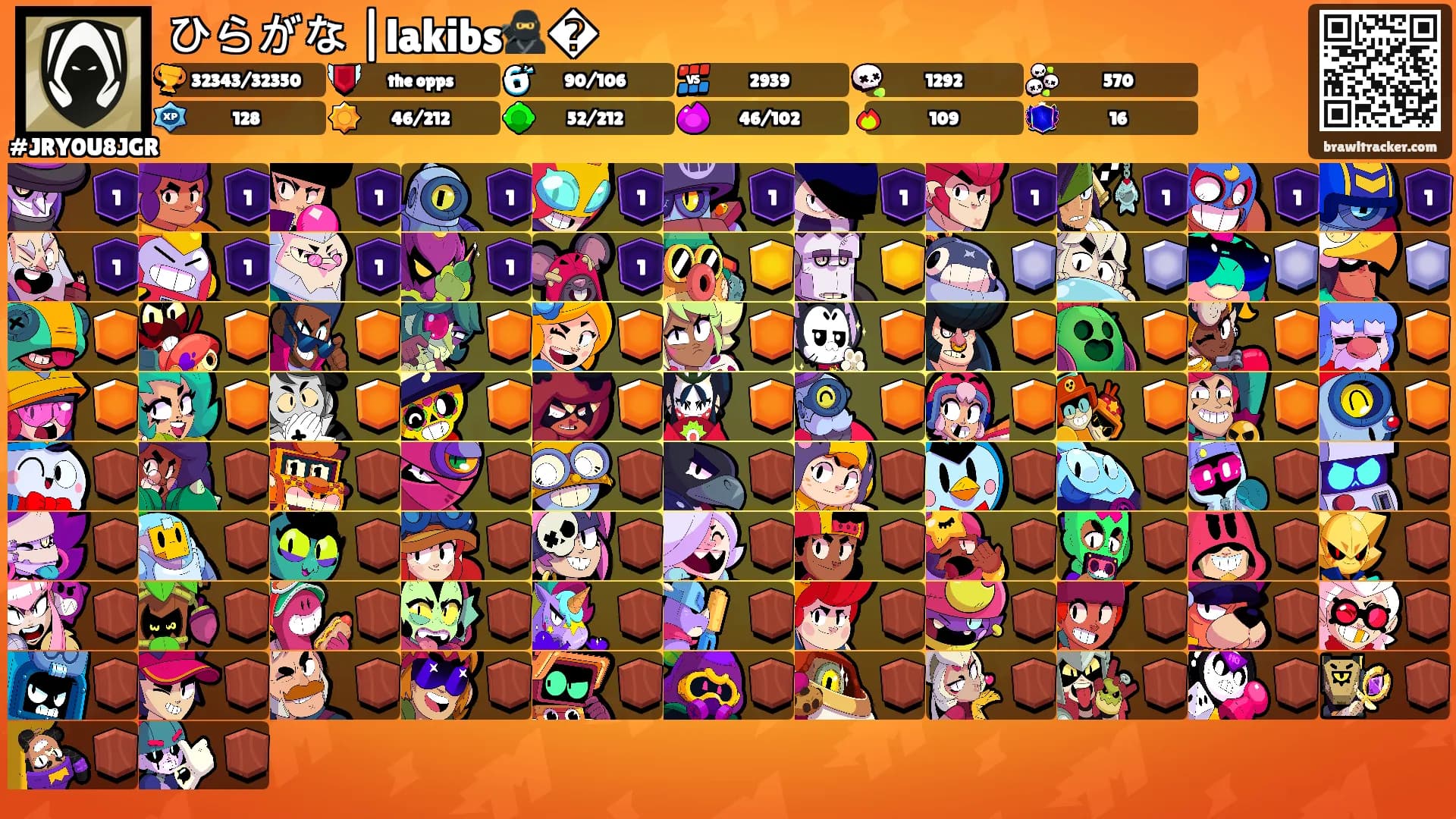 ひらがな |lakibs🥷�'s Ranks