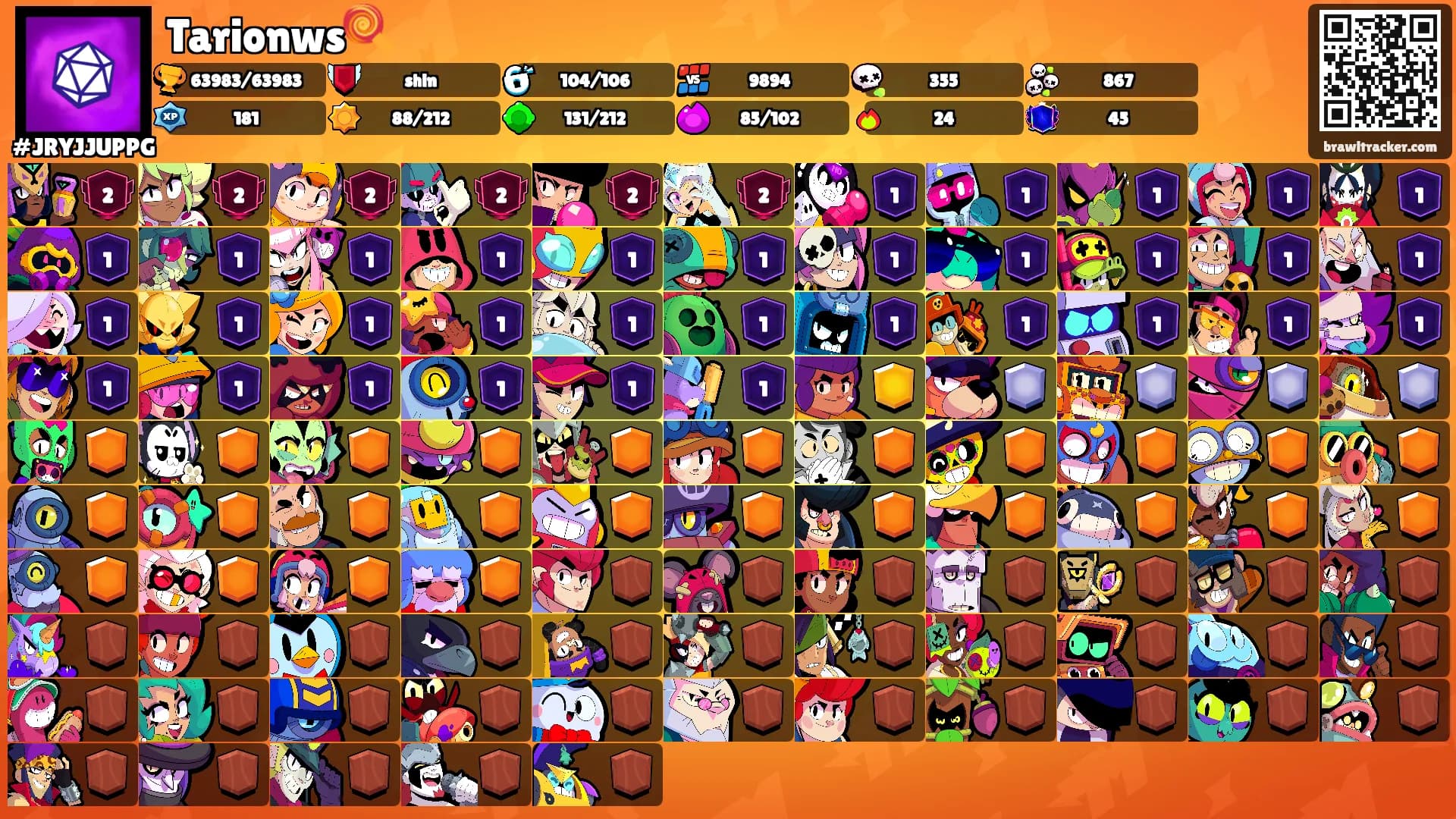 Tarionws🍭's Ranks