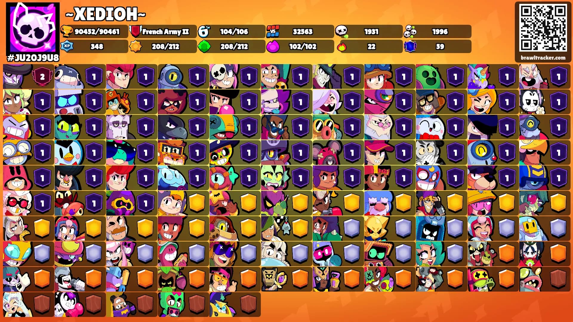 ~XEDIOH~'s Ranks