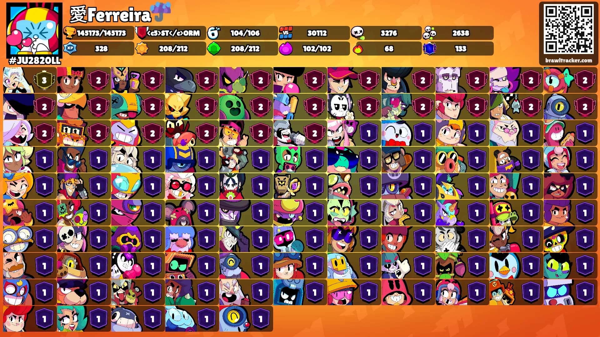 愛Ferreira☔'s Ranks