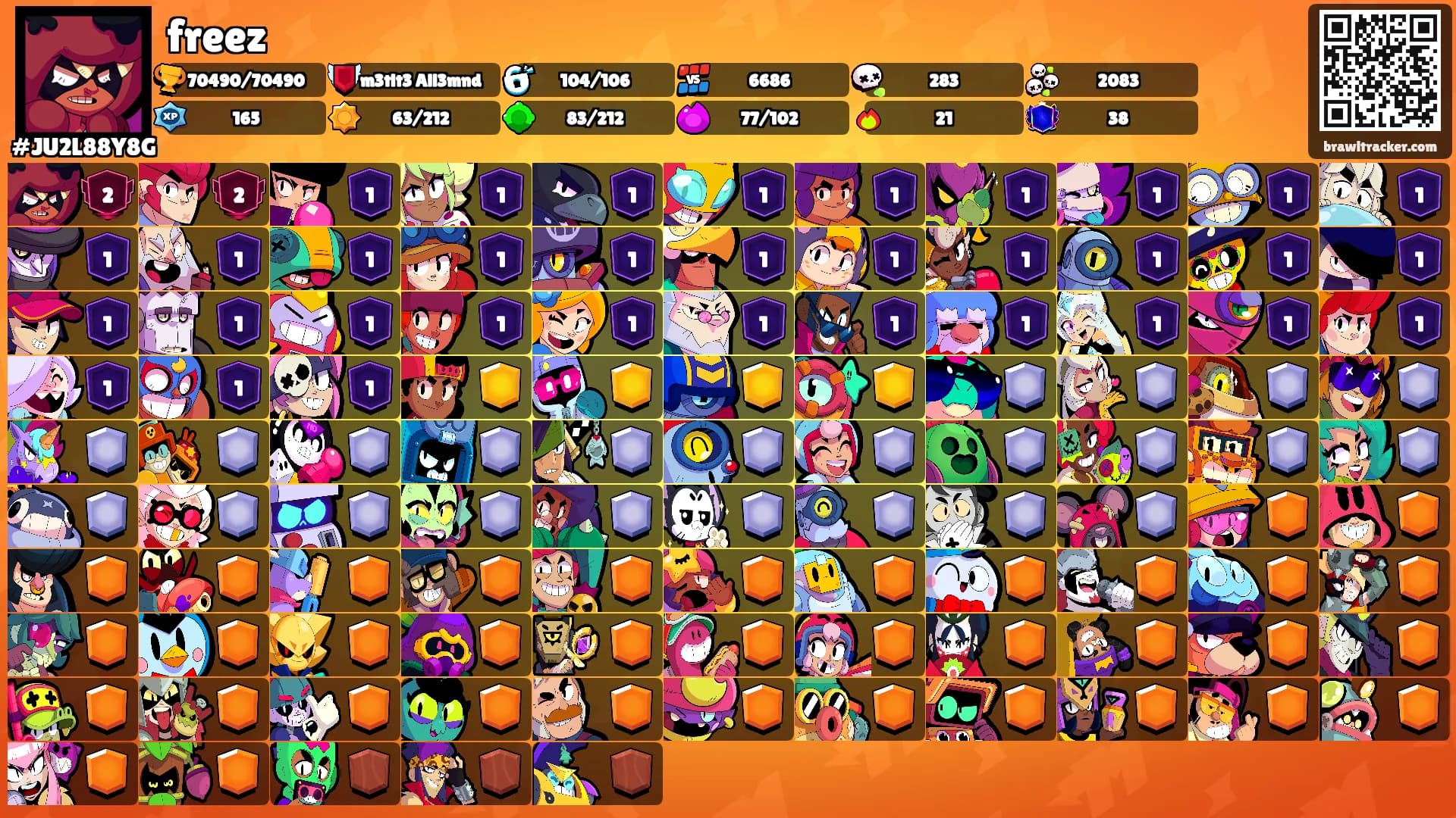 freez's Ranks
