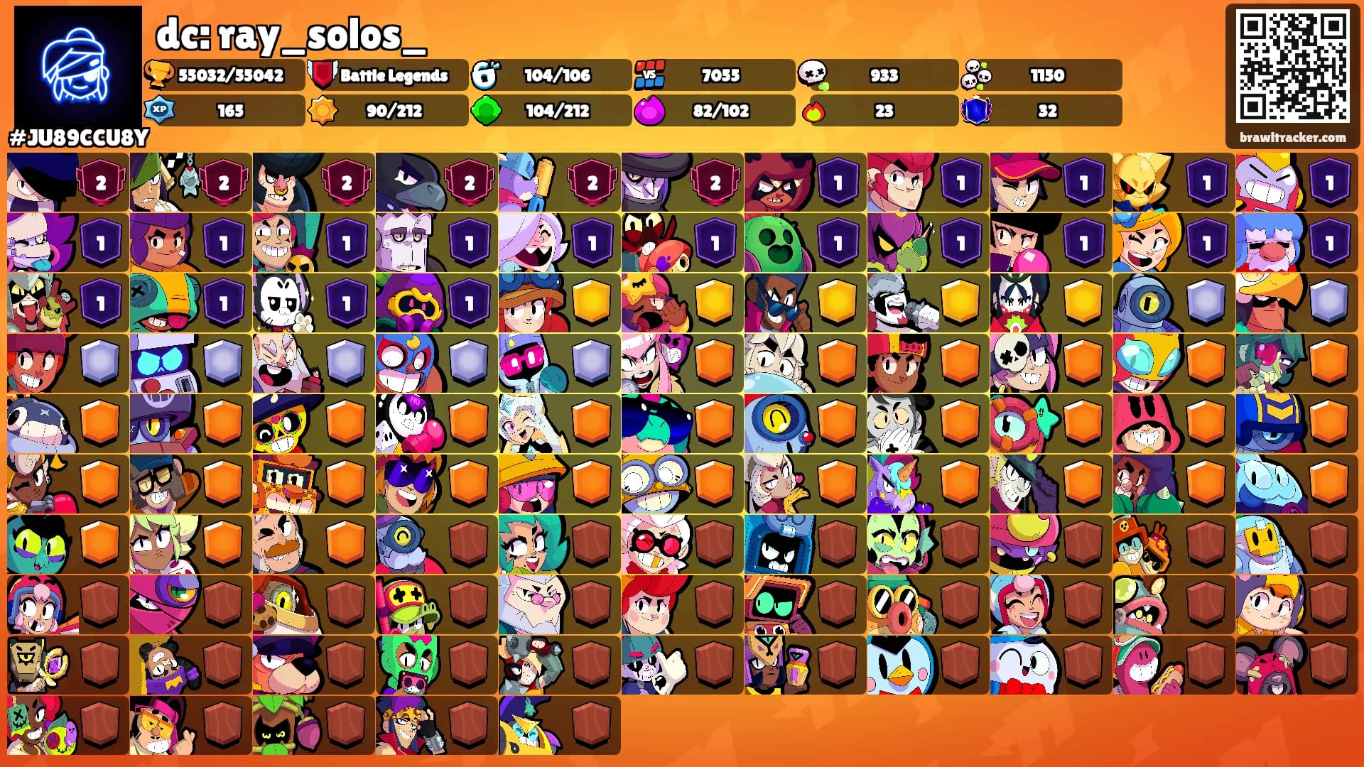 dc: ray_solos_'s Ranks