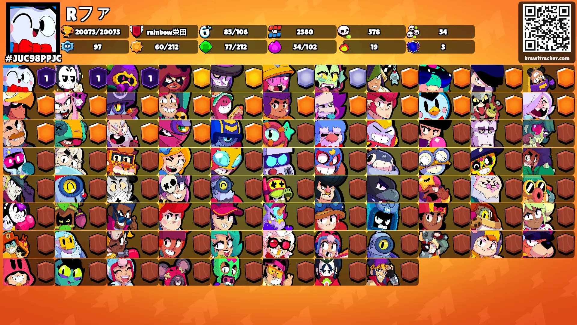 Rファ's Ranks