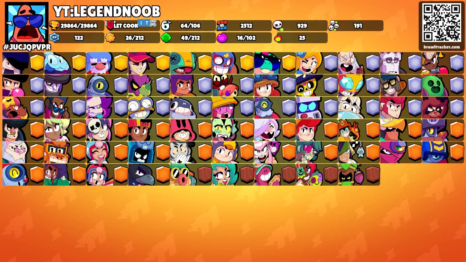 YT:LEGENDNOOB's Ranks