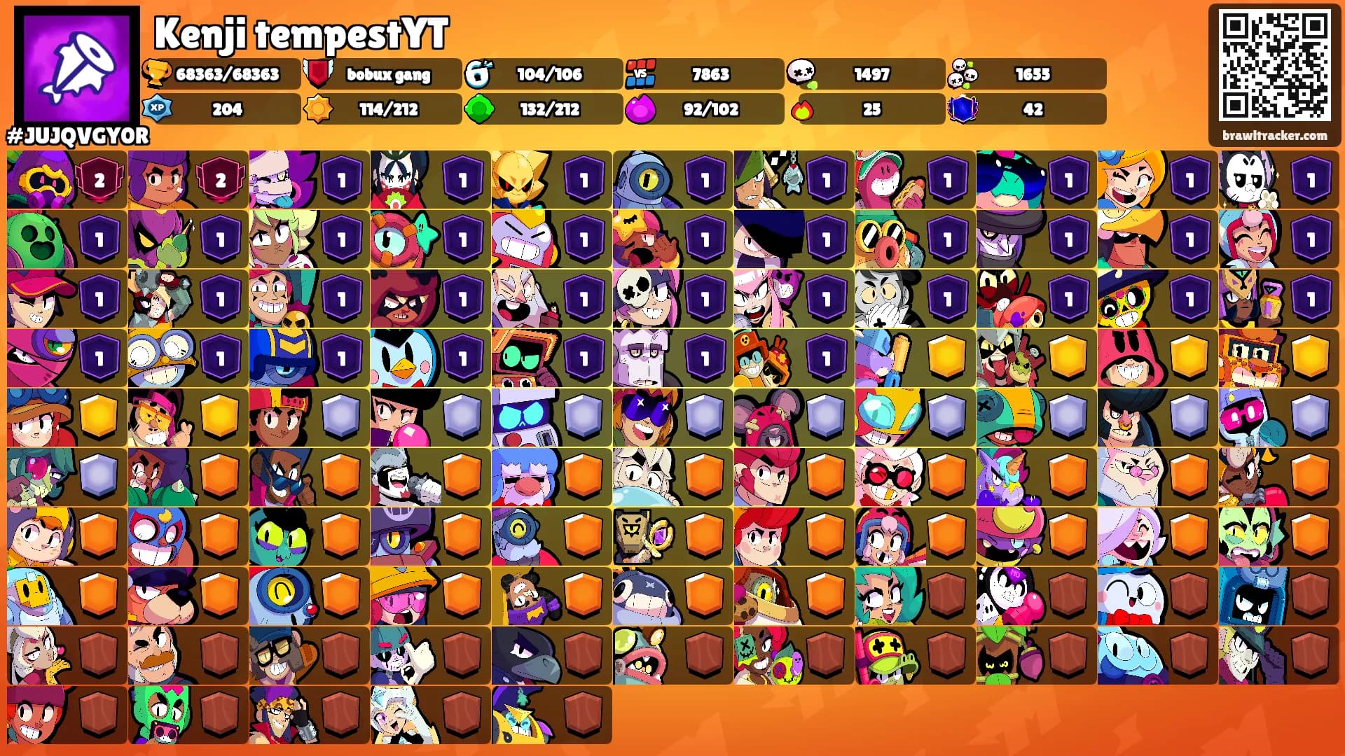 Kenji tempestYT's Ranks