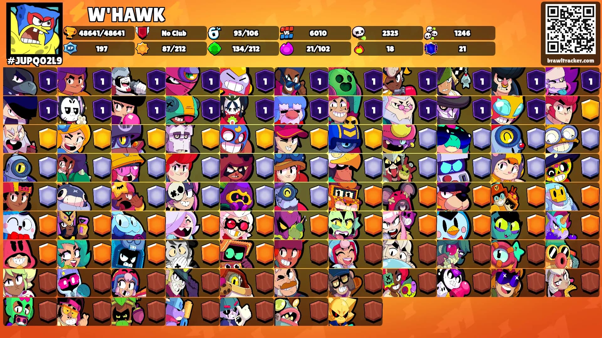 ⚡W'HAWK⚡'s Ranks