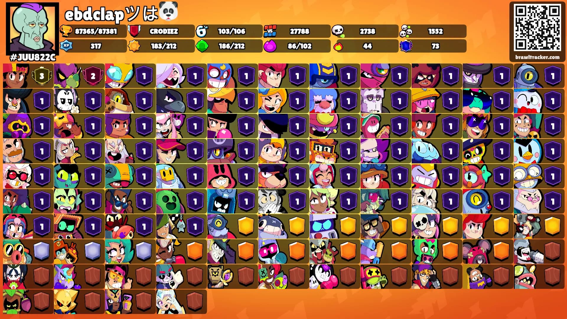 ebdclapツは🐼's Ranks