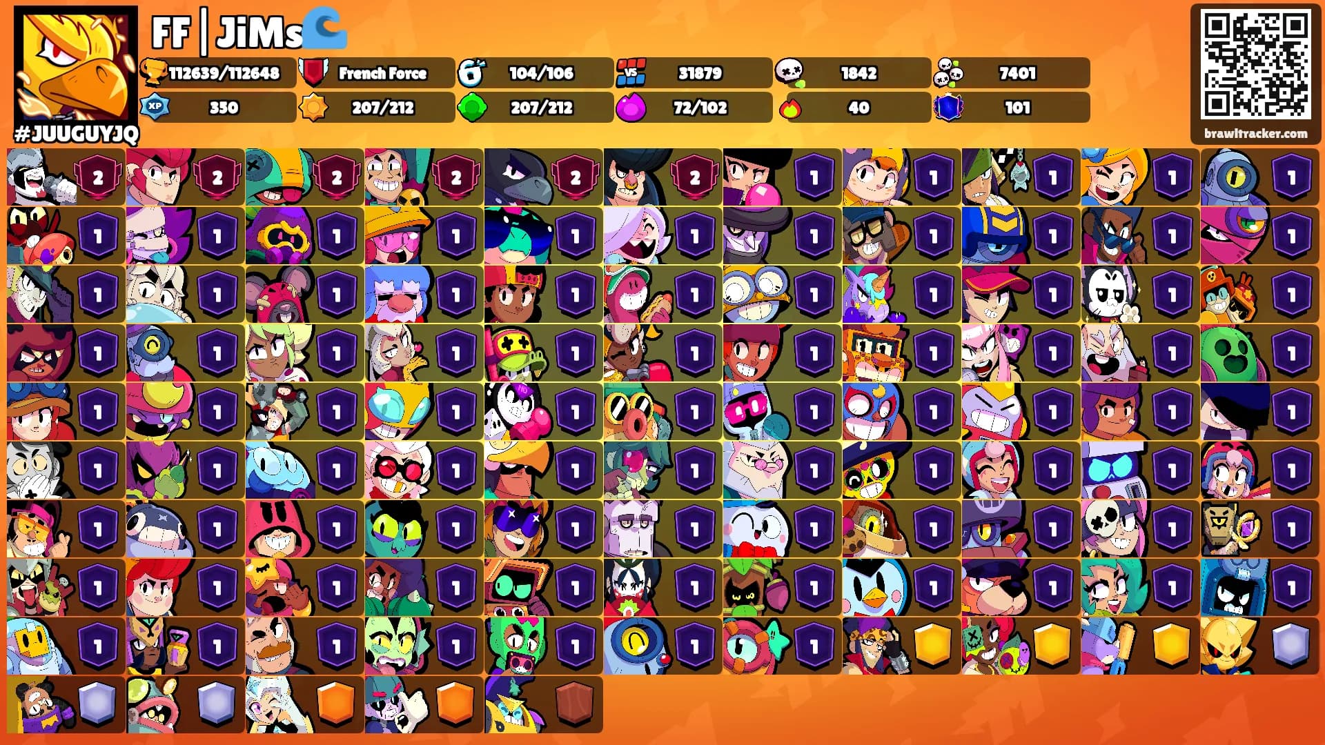FF|JiMs🌊's Ranks