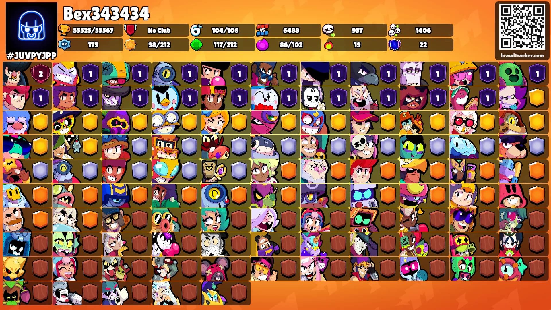 Bex343434's Ranks