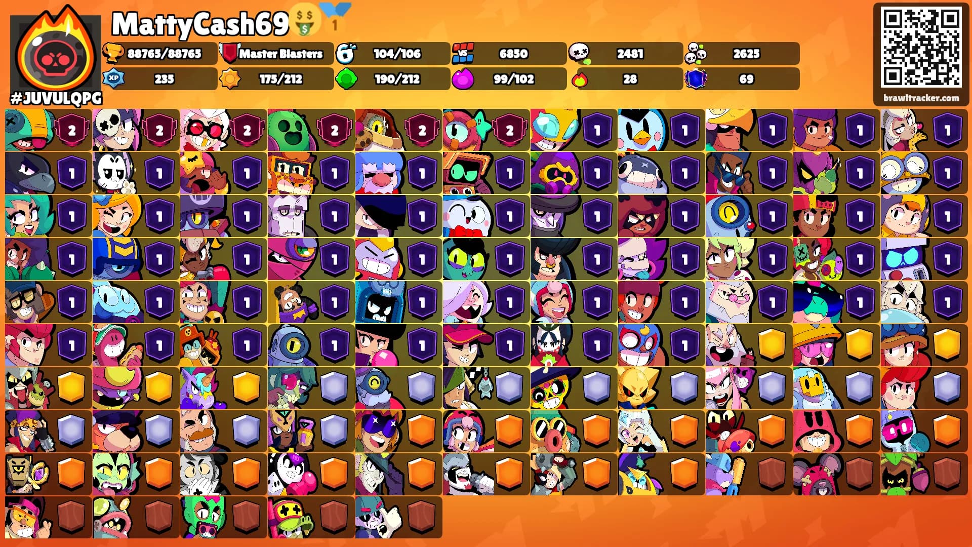 MattyCash69🤑🥇's Ranks