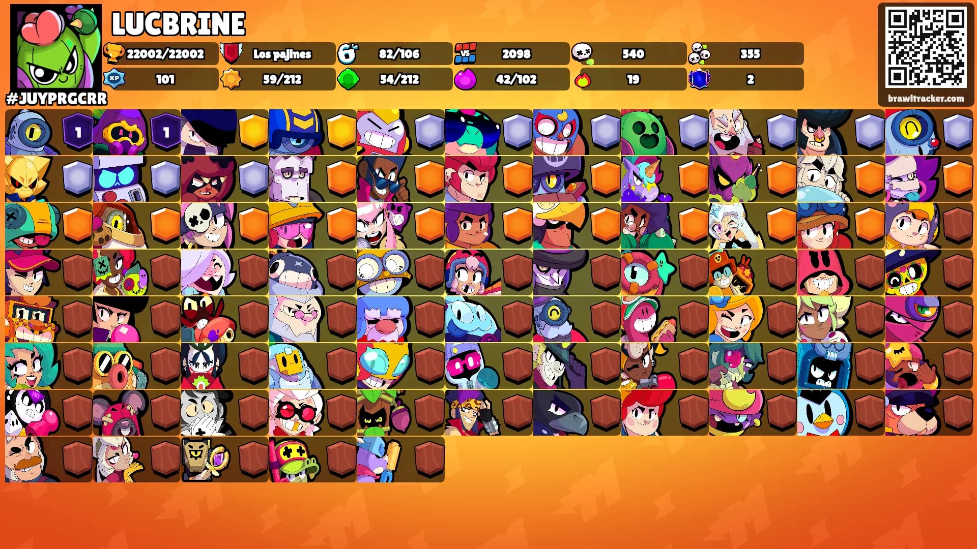 LUCBRINE's Ranks