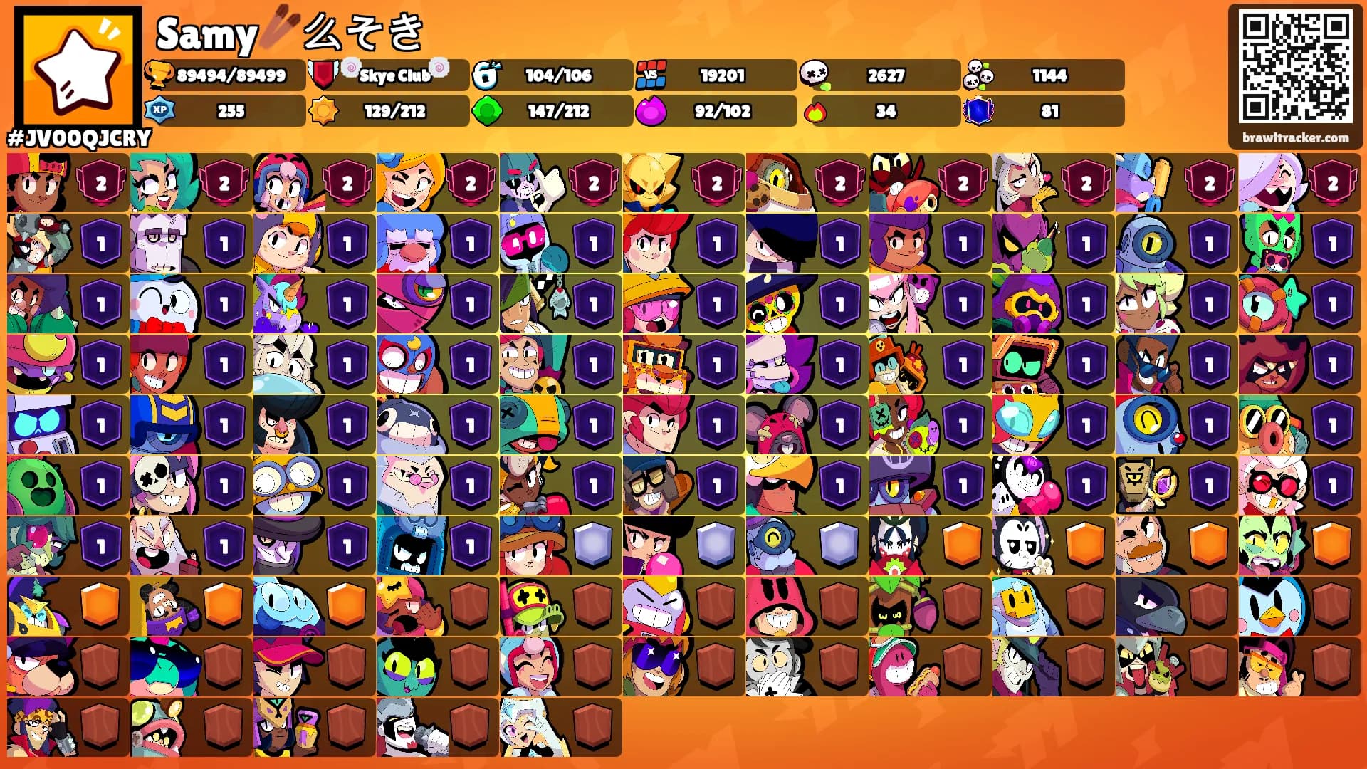 Samy🥢么そき's Ranks