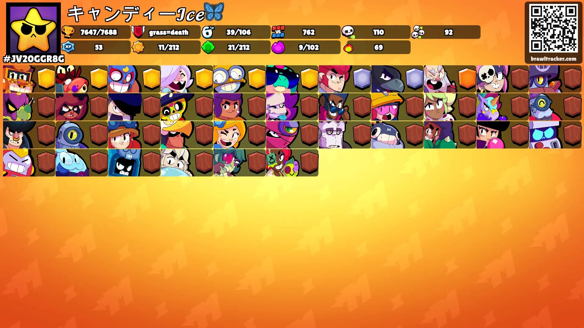 キャンディー𝓘𝓬𝓮🦋's Ranks