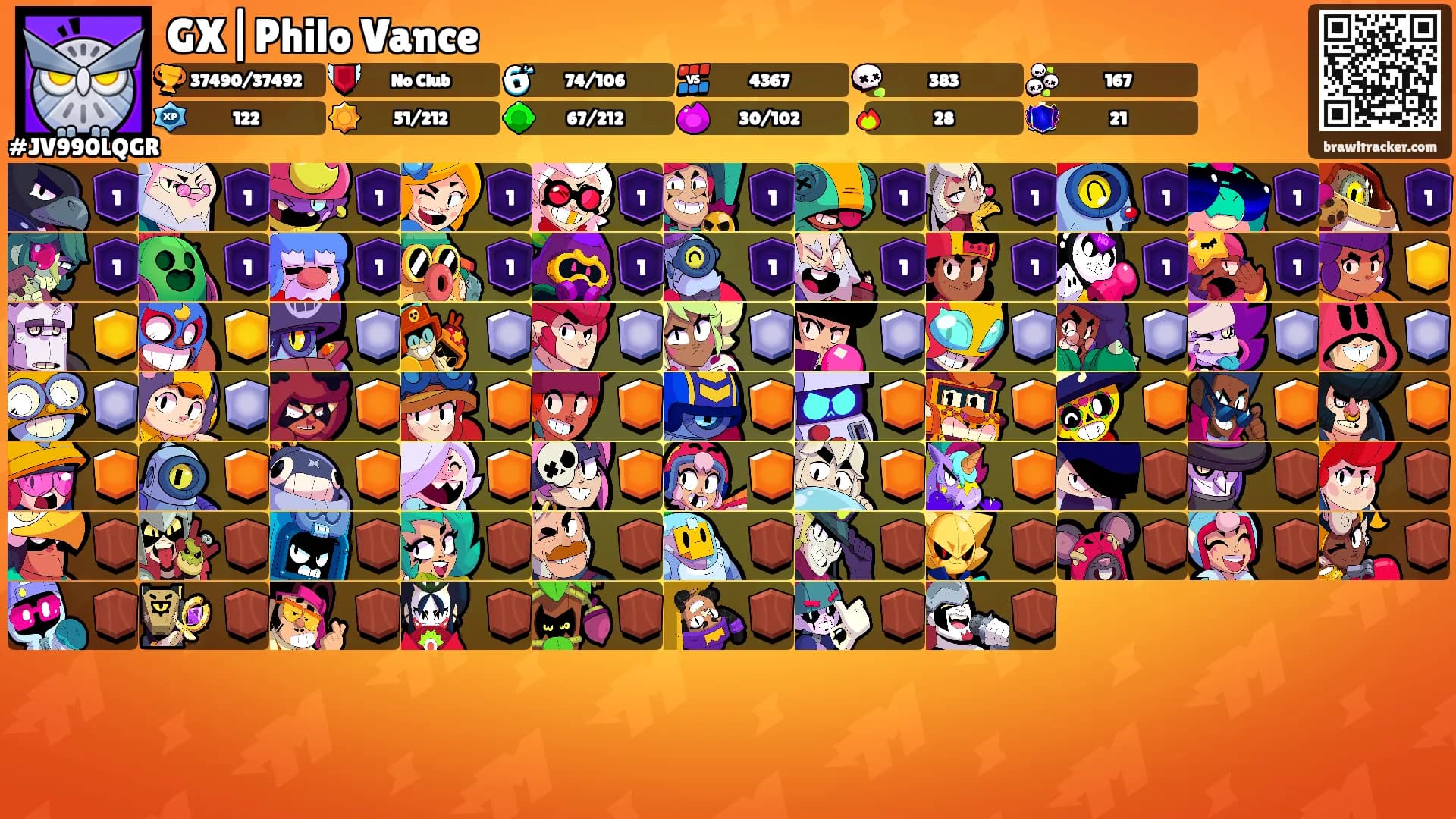 GX|Philo Vance's Ranks