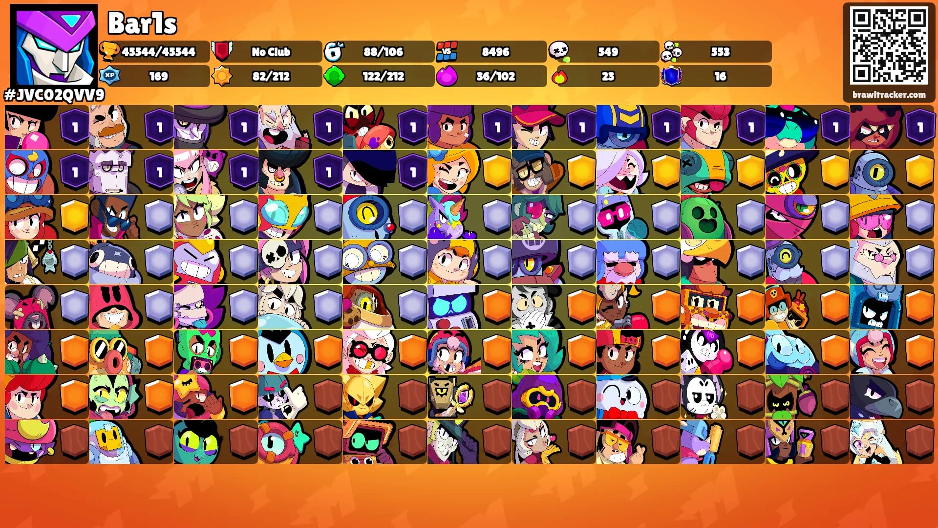 Bar1s's Ranks