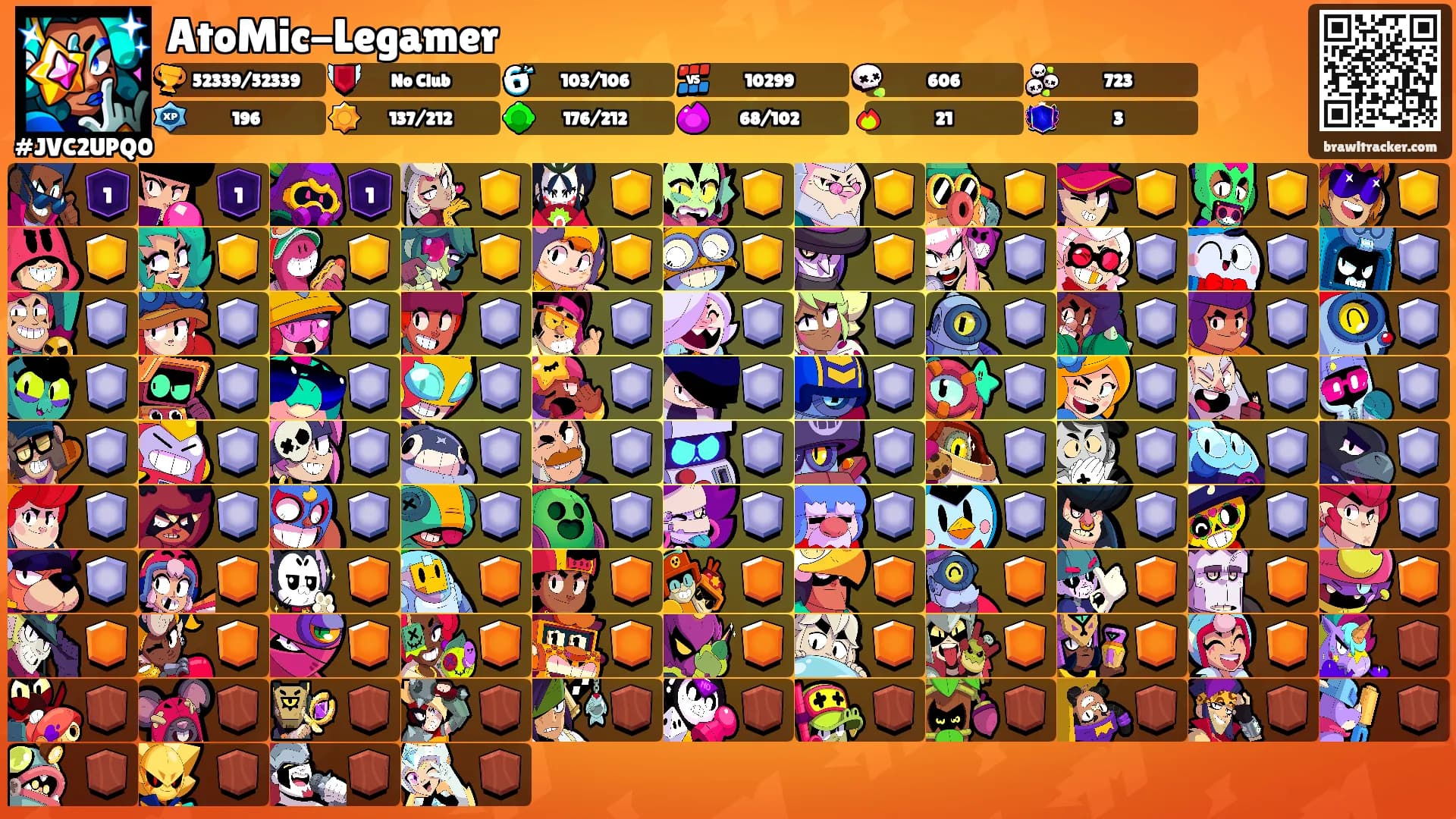 AtoMic-Legamer's Ranks