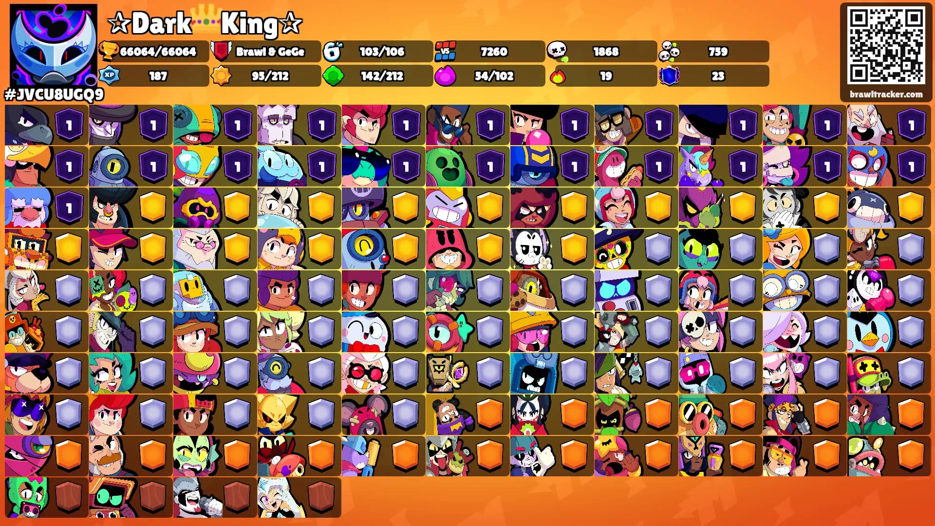✰Dark👑King✰'s Ranks