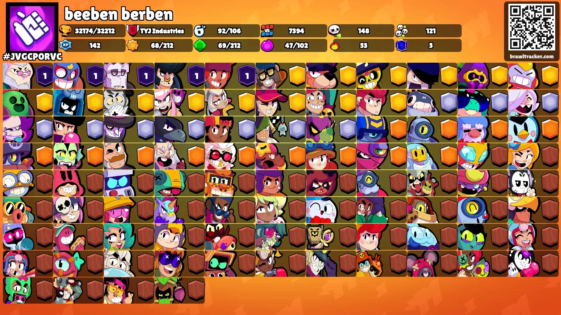 beeben berben's Ranks