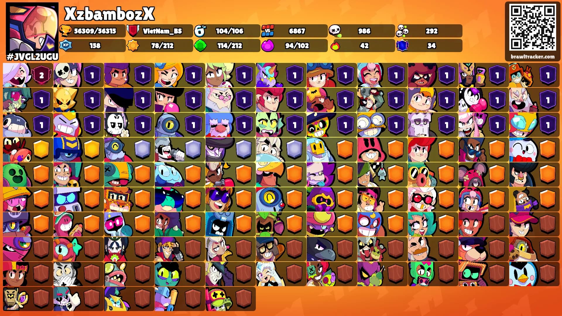 XzbambozX's Ranks