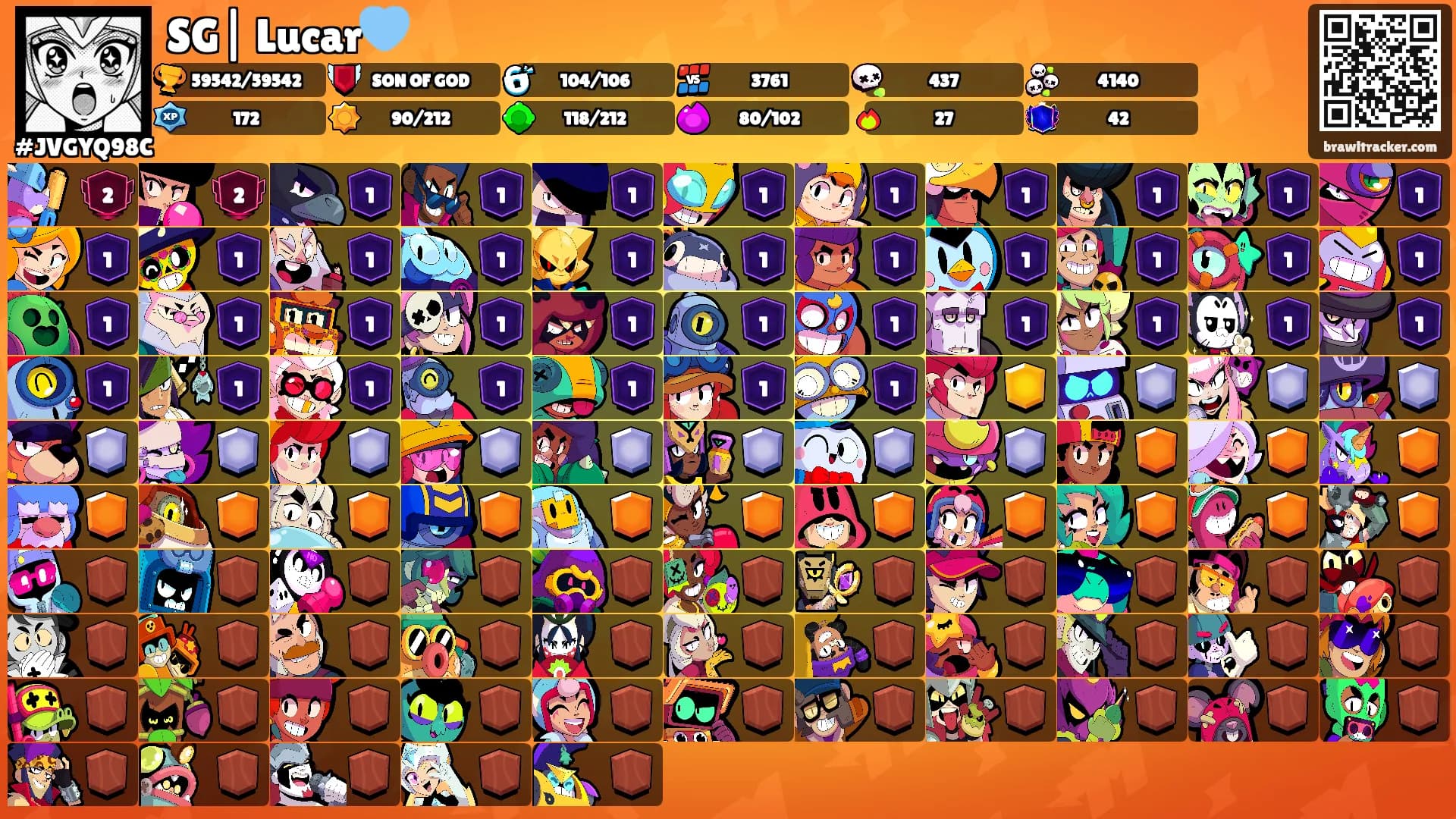 SG| Lucar🩵's Ranks