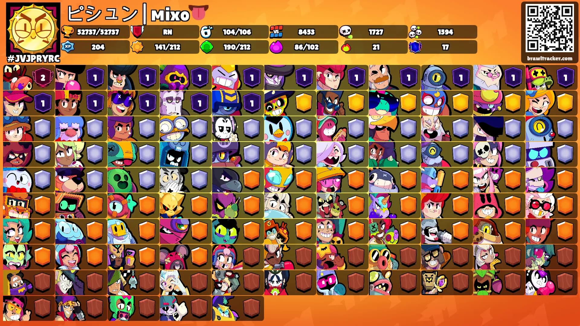 ピシュン|мixo👅's Ranks