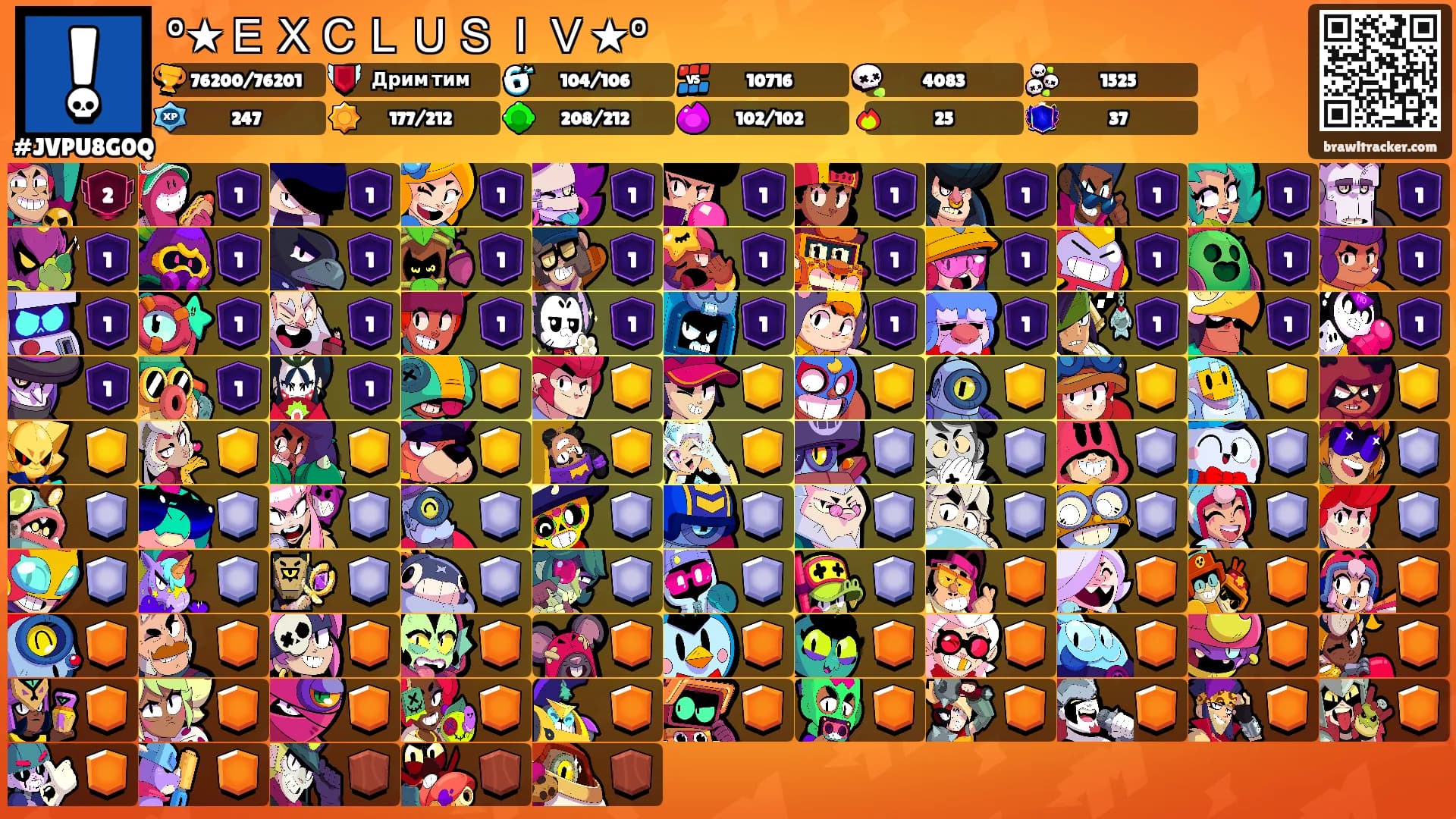 °★ＥＸＣＬＵＳＩＶ★°'s Ranks