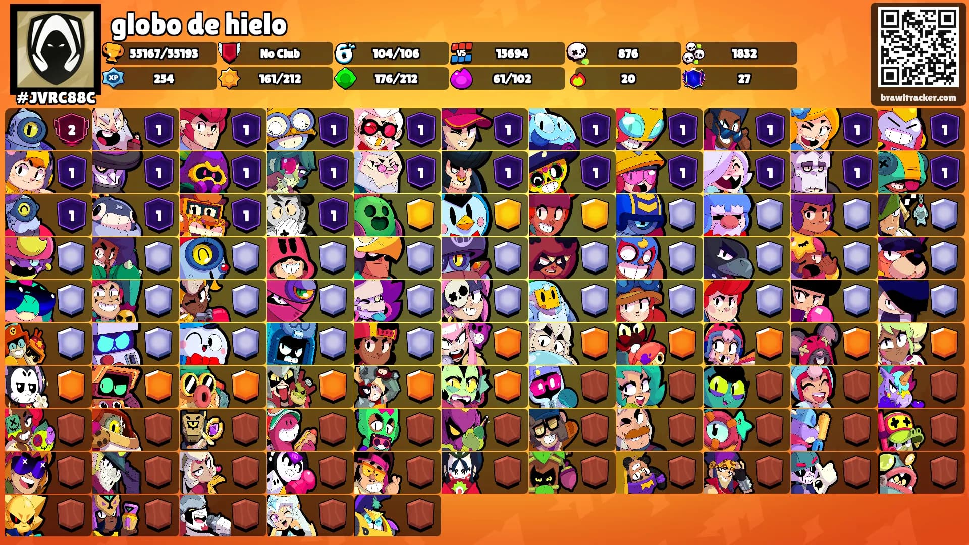 globo de hielo's Ranks