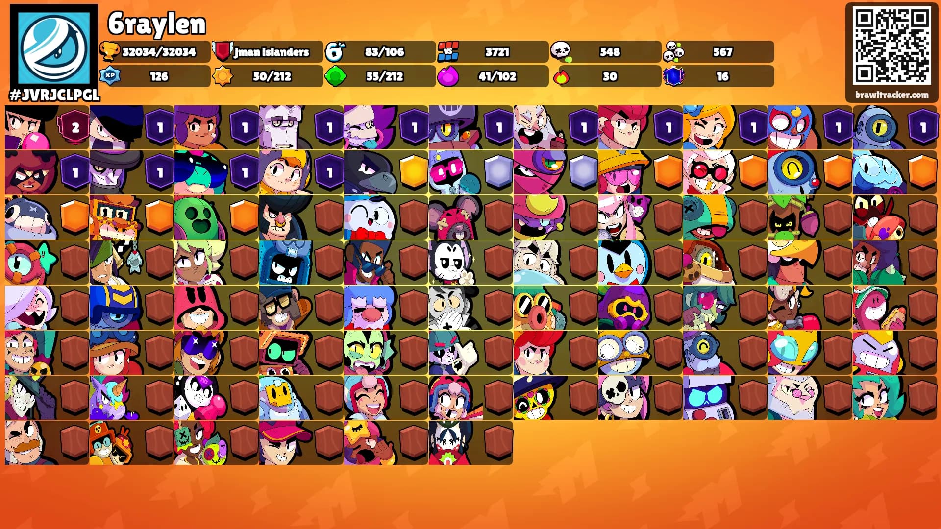6raylen's Ranks
