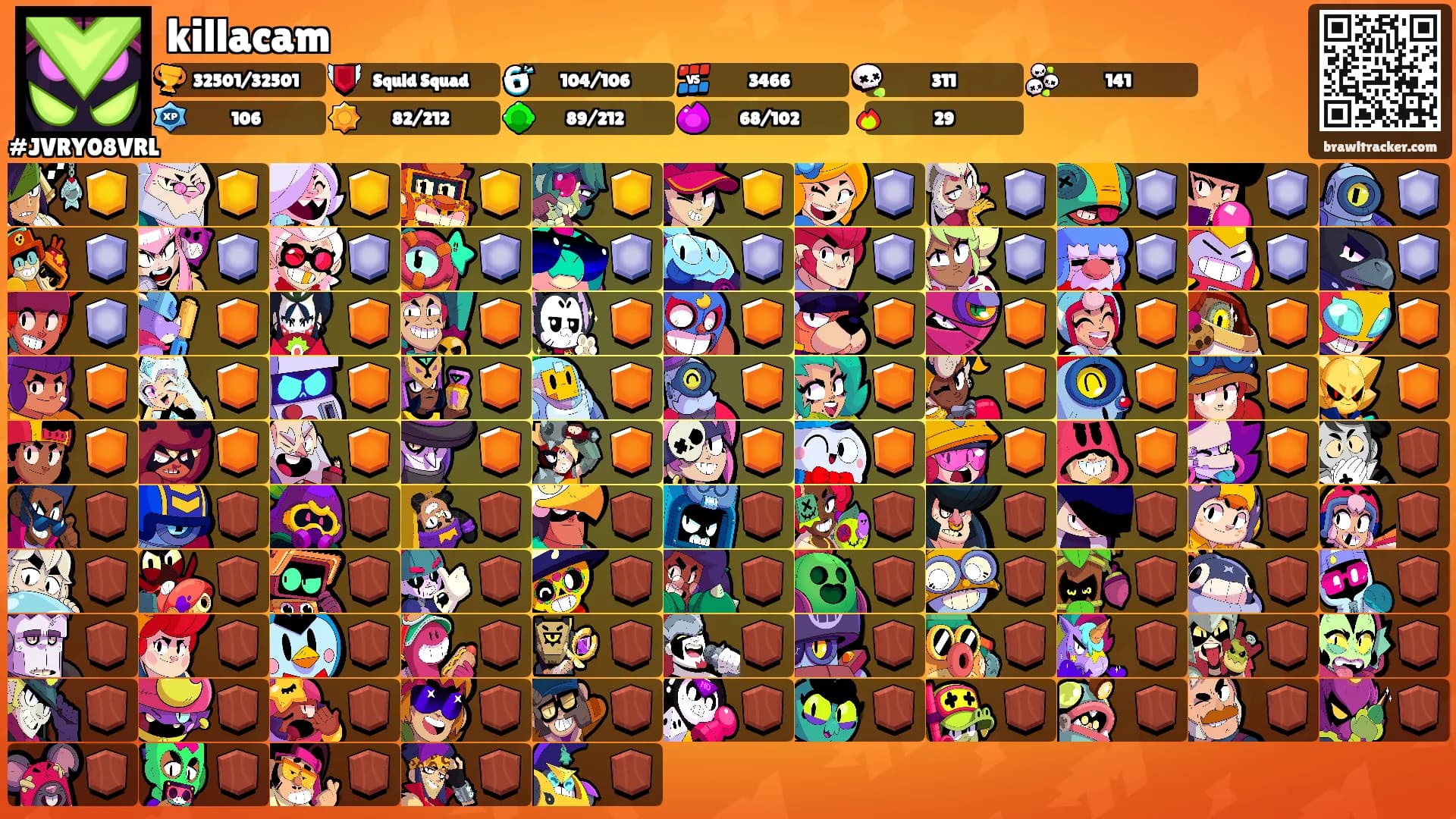 killacam's Ranks
