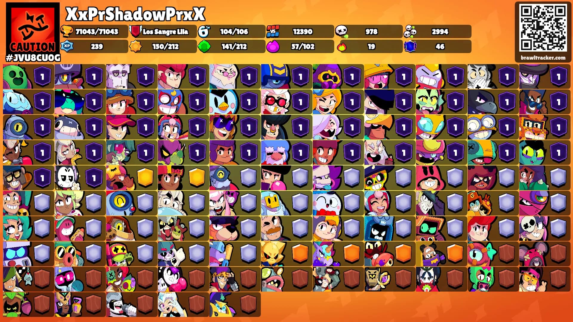 XxPrShadowPrxX's Ranks