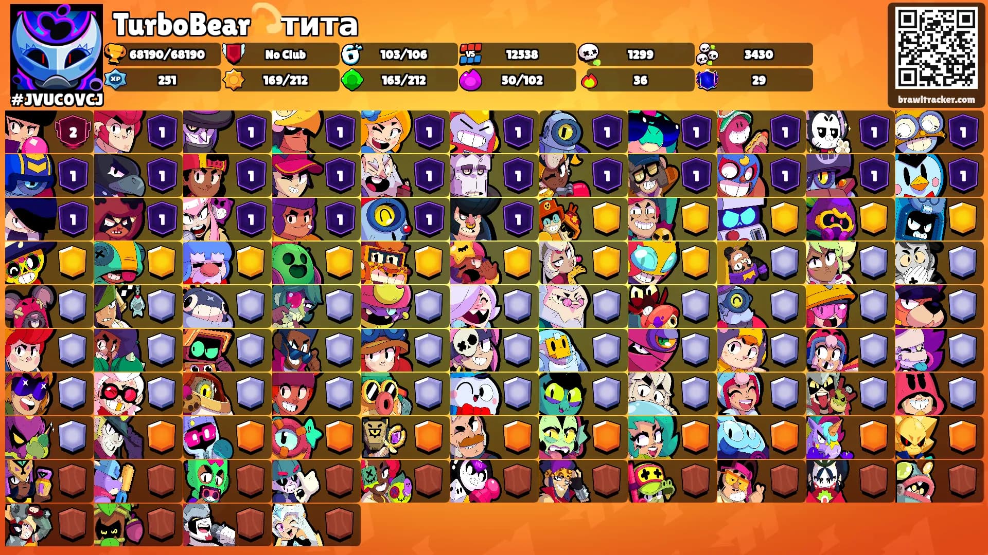 TurboBear💫тита's Ranks