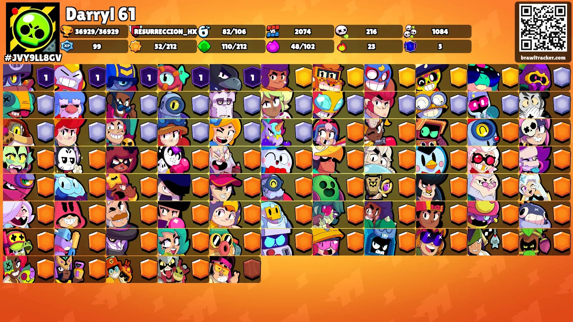 Darryl 61's Ranks
