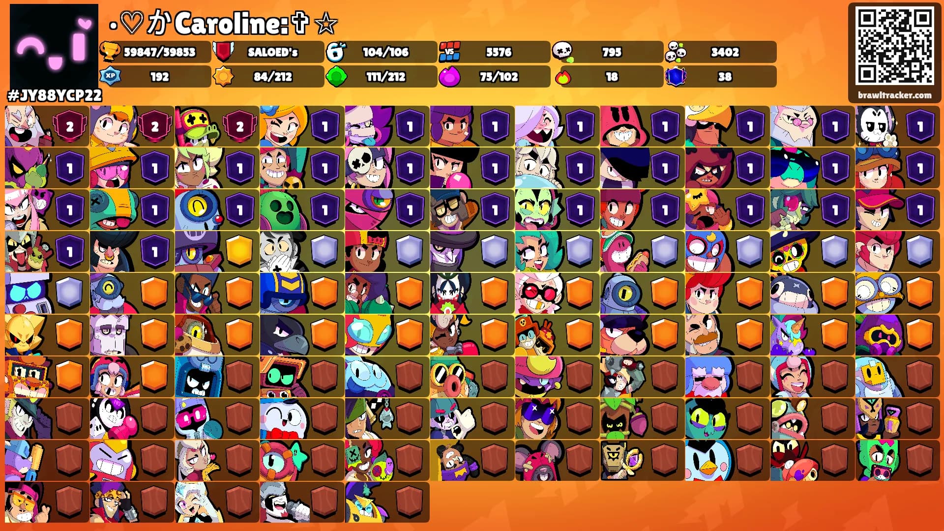 •♡かCaroline:✞☆'s Ranks