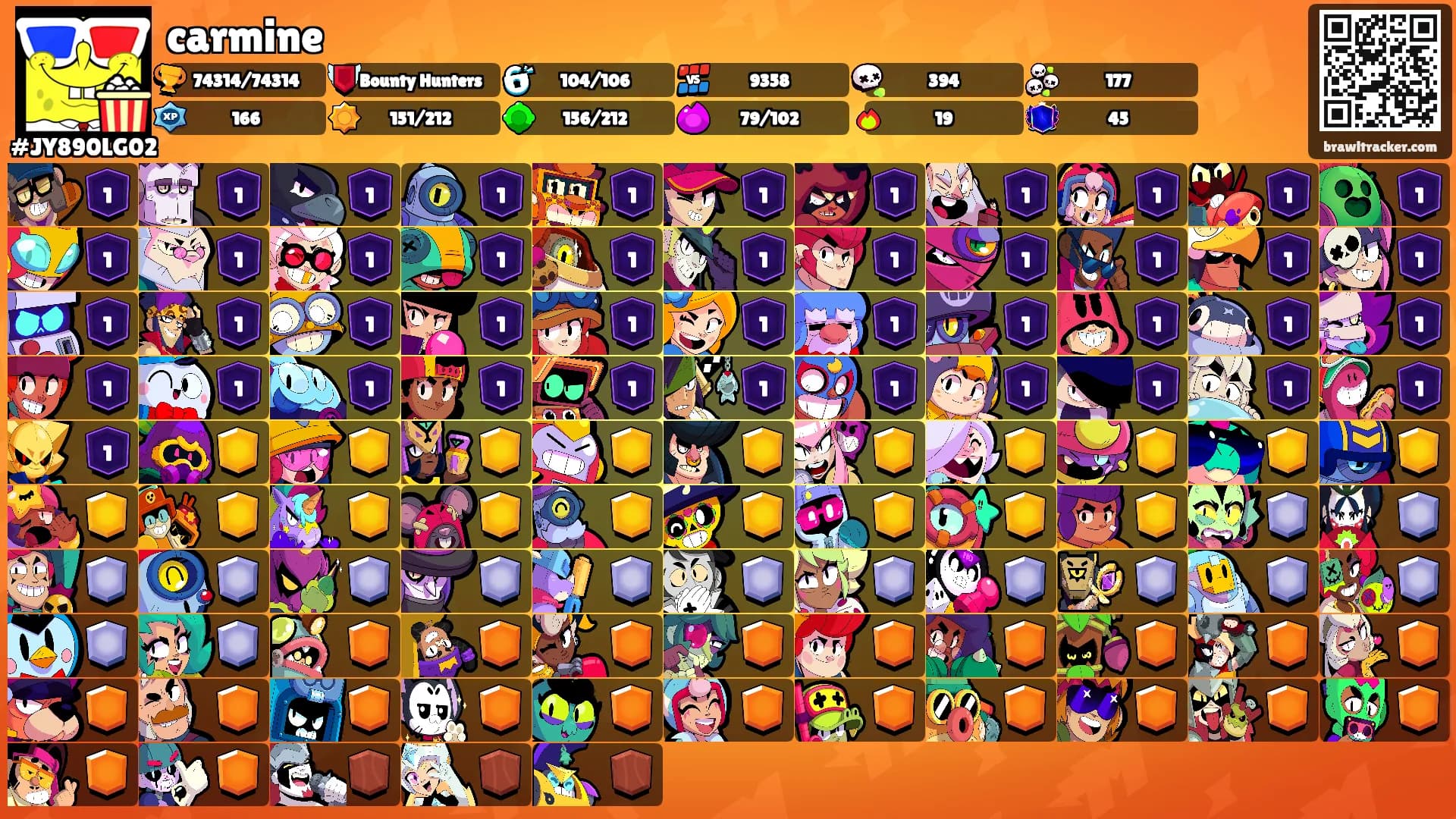 carmine's Ranks