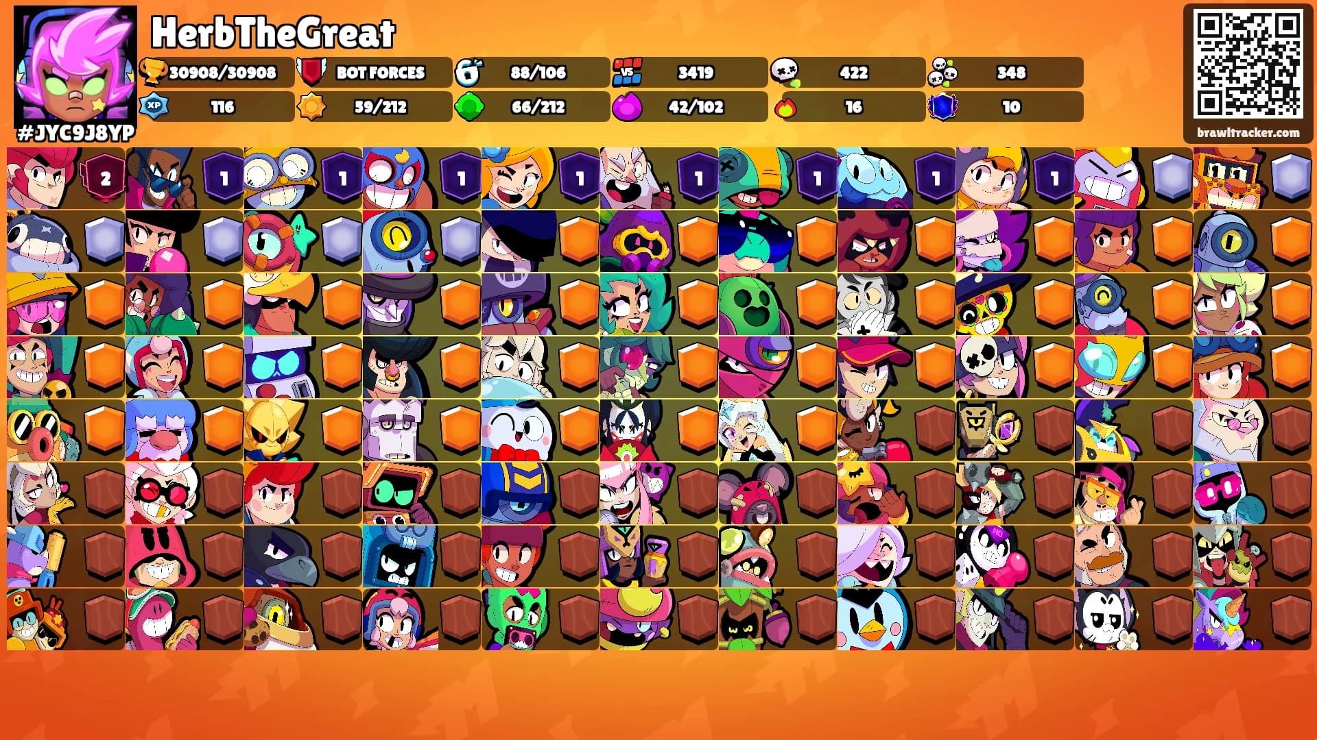 HerbTheGreat's Ranks