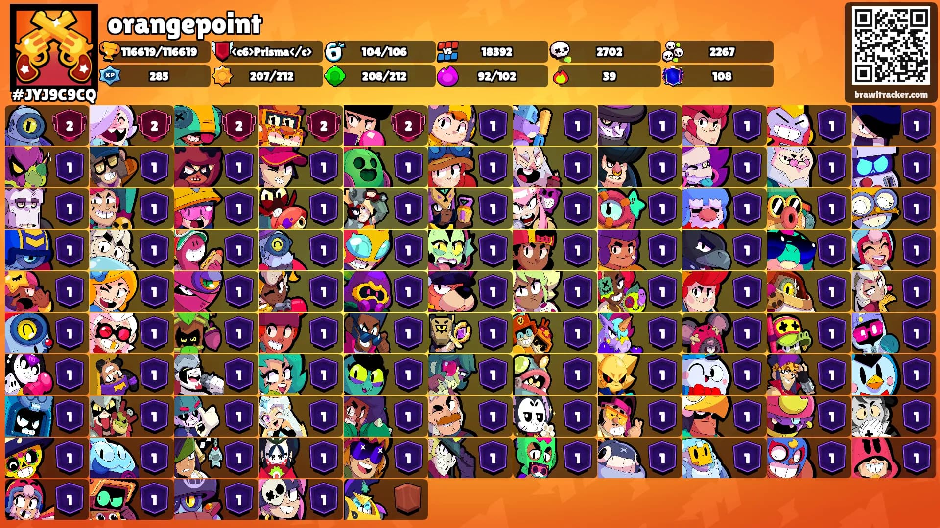 orangepoint's Ranks