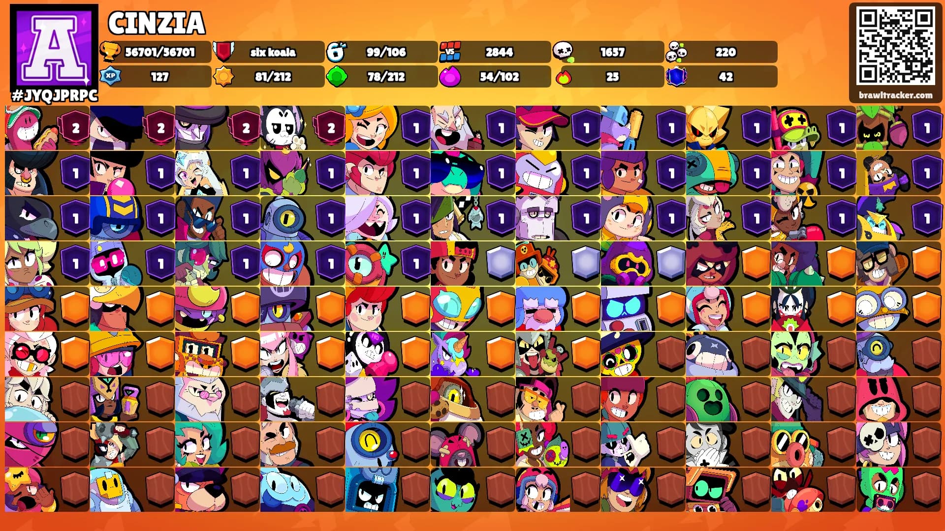 CINZIA's Ranks