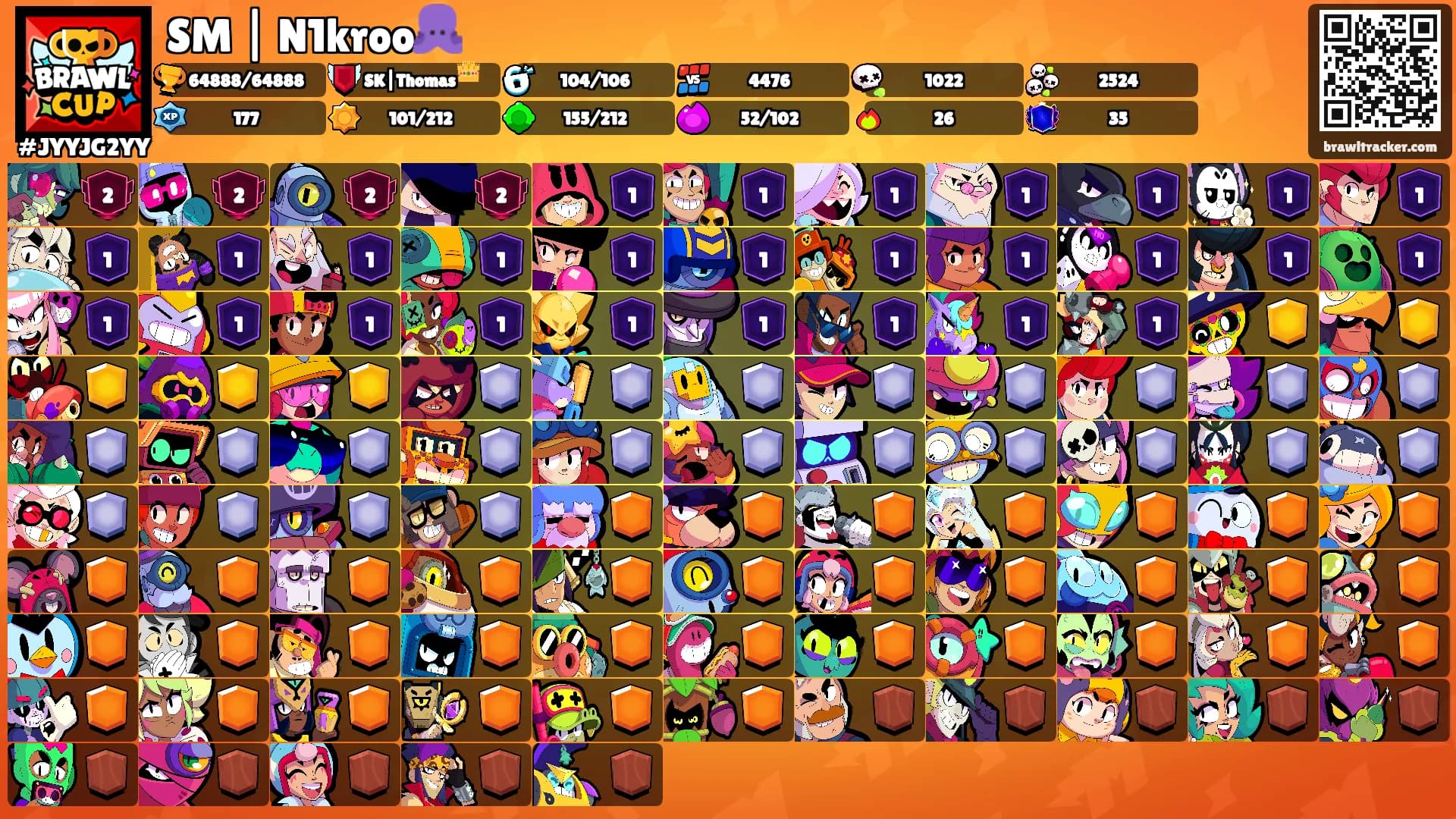 SM | N1kroo🐙's Ranks