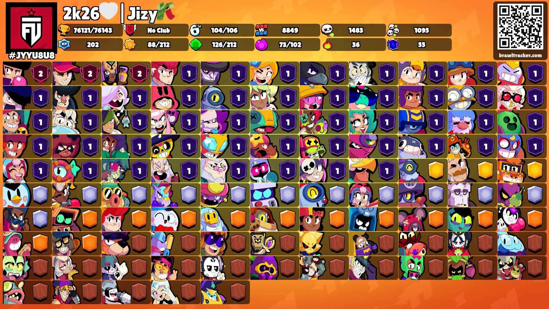 2k26🤍|Jizy🎋⚡️'s Ranks