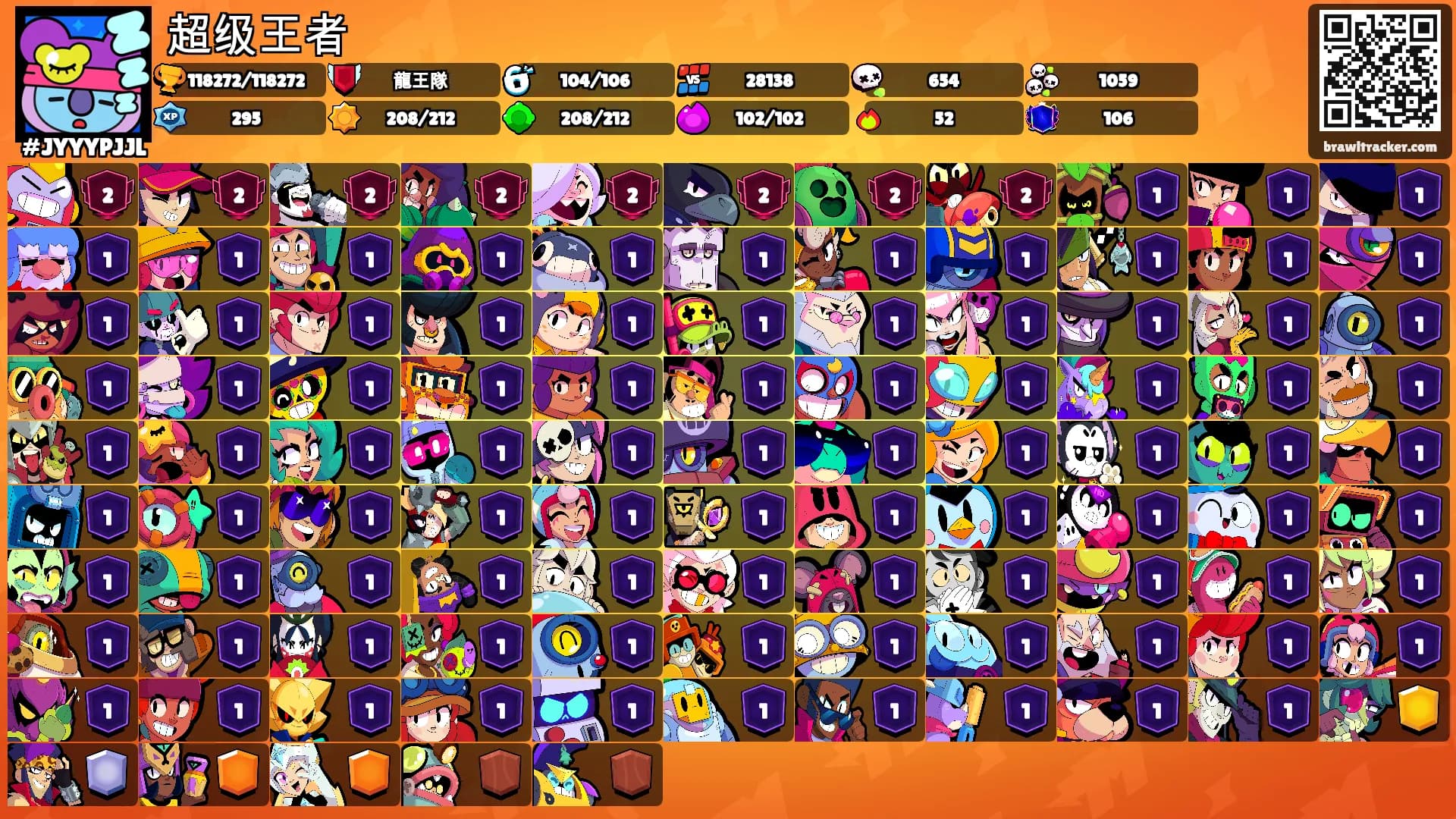 超级王者's Ranks