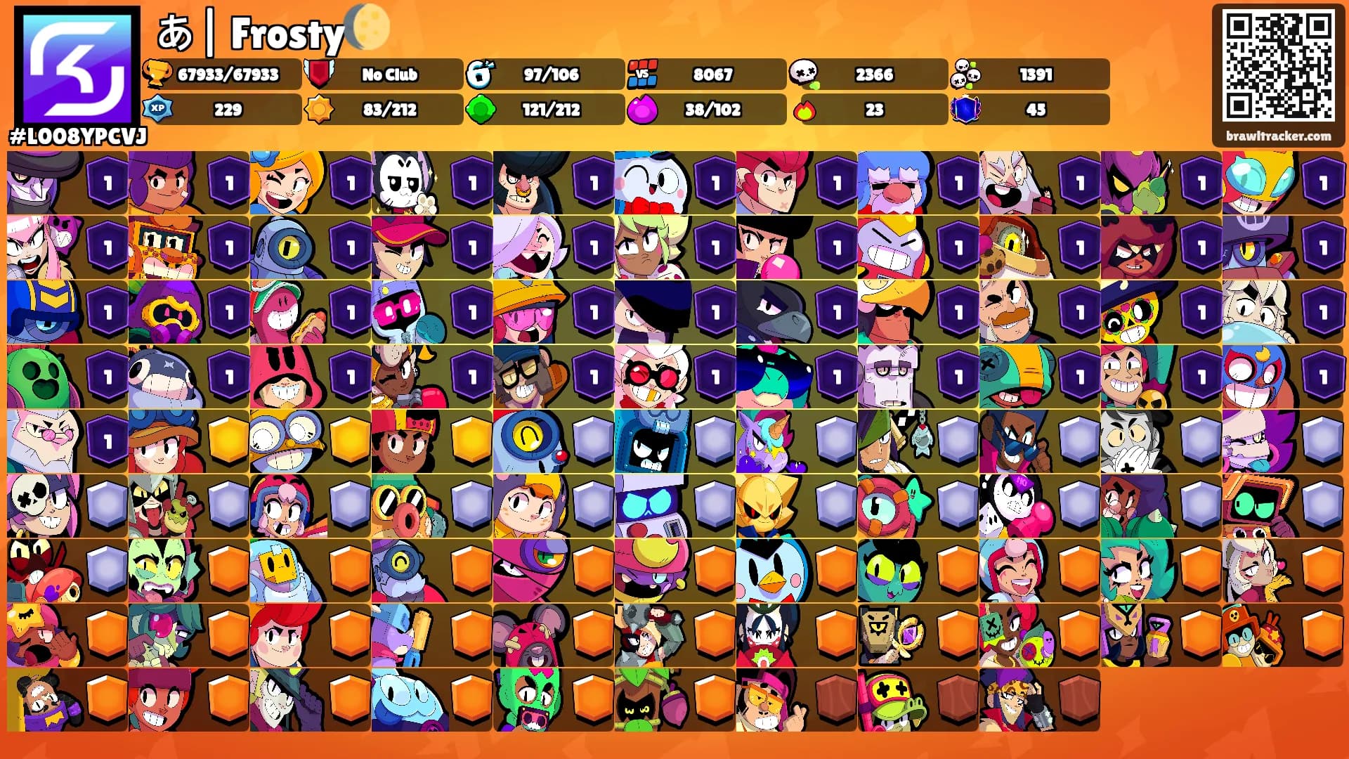 あ| Frosty🌔's Ranks