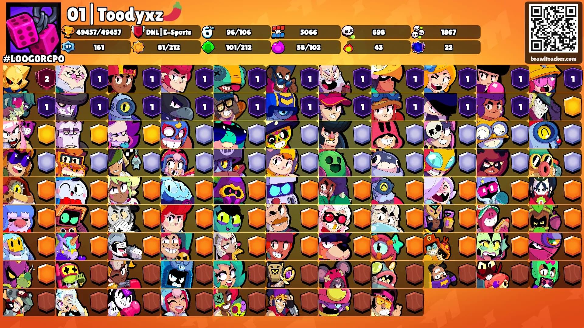01|Toodyxz🌶️'s Ranks