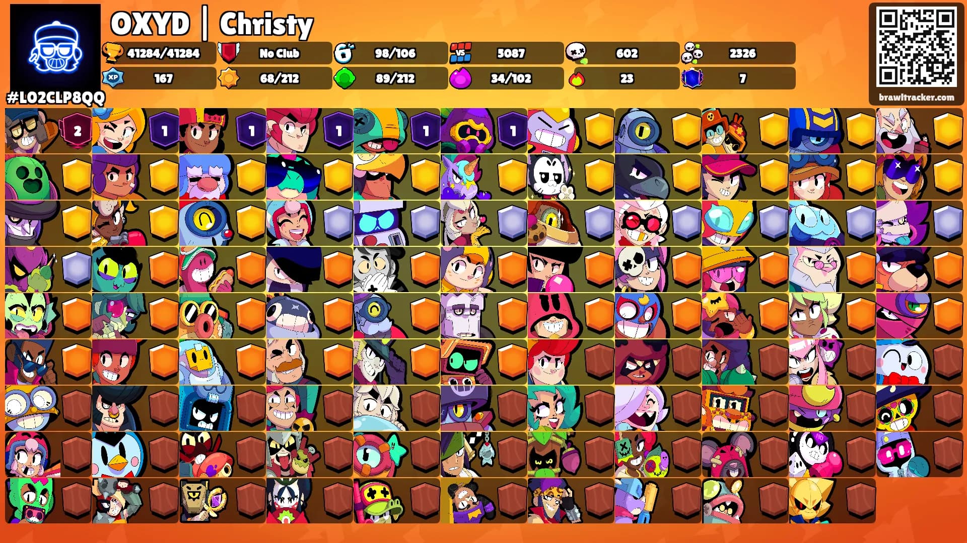 OXYD | Christy's Ranks
