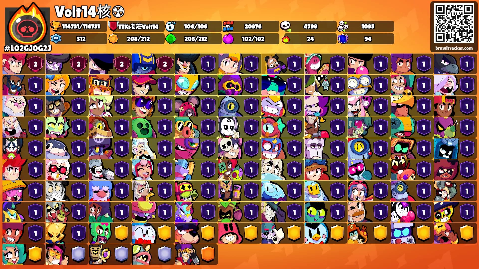 Volt14核☢'s Ranks