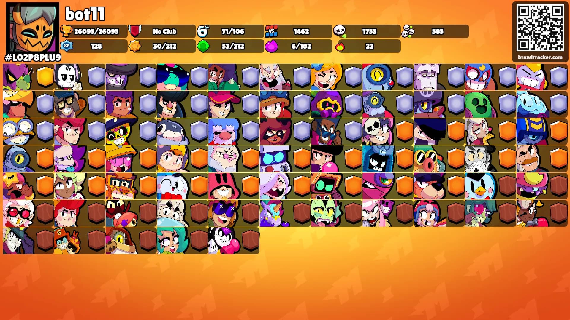bot11's Ranks