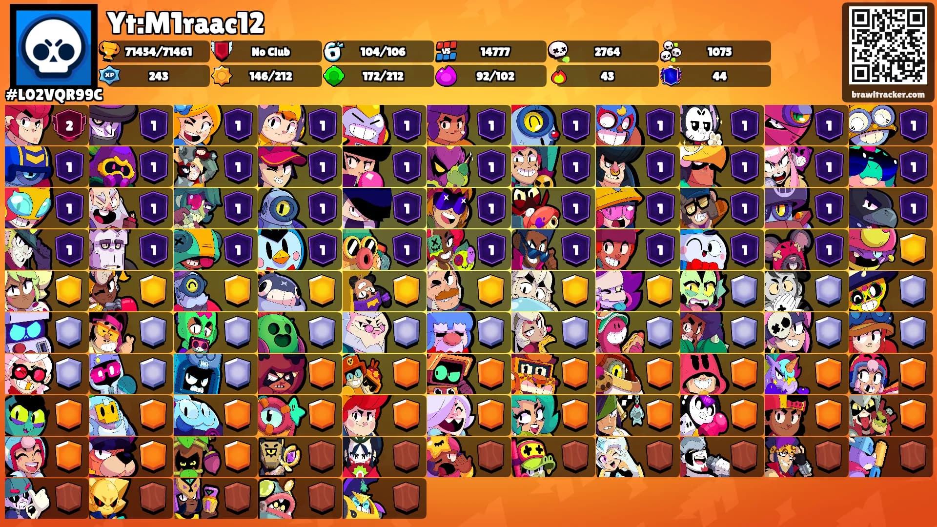 Yt:M1raac12's Ranks