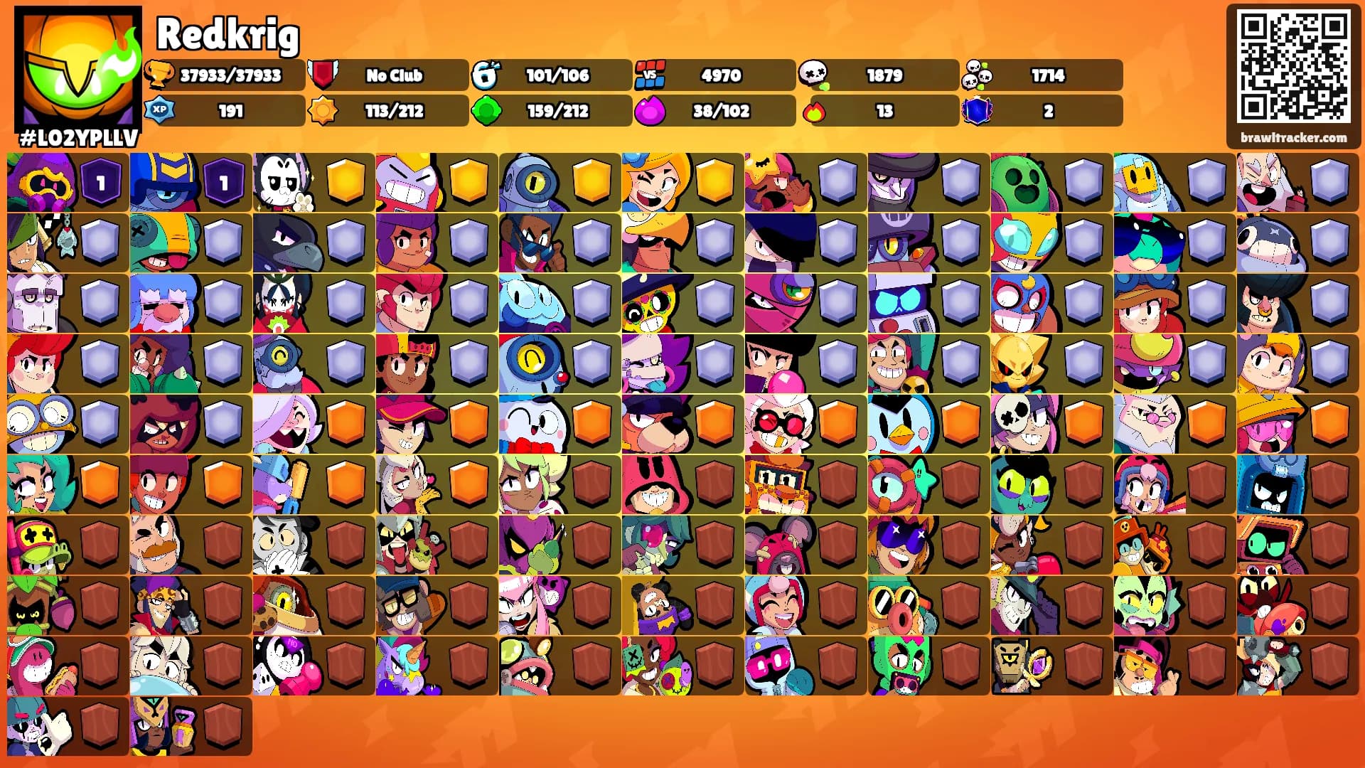 Redkrig's Ranks