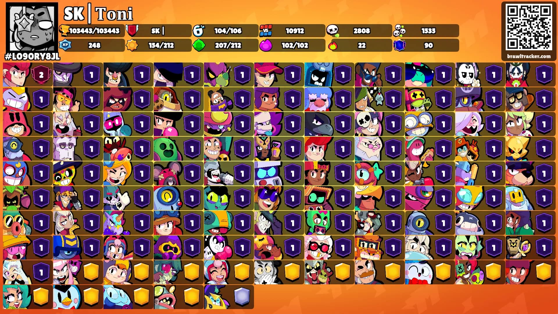 SK|𝐓𝐨𝐧𝐢's Ranks