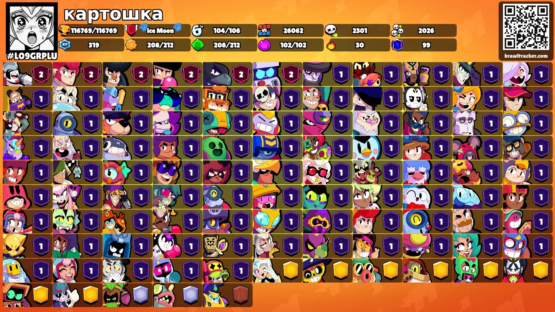 картошка's Ranks