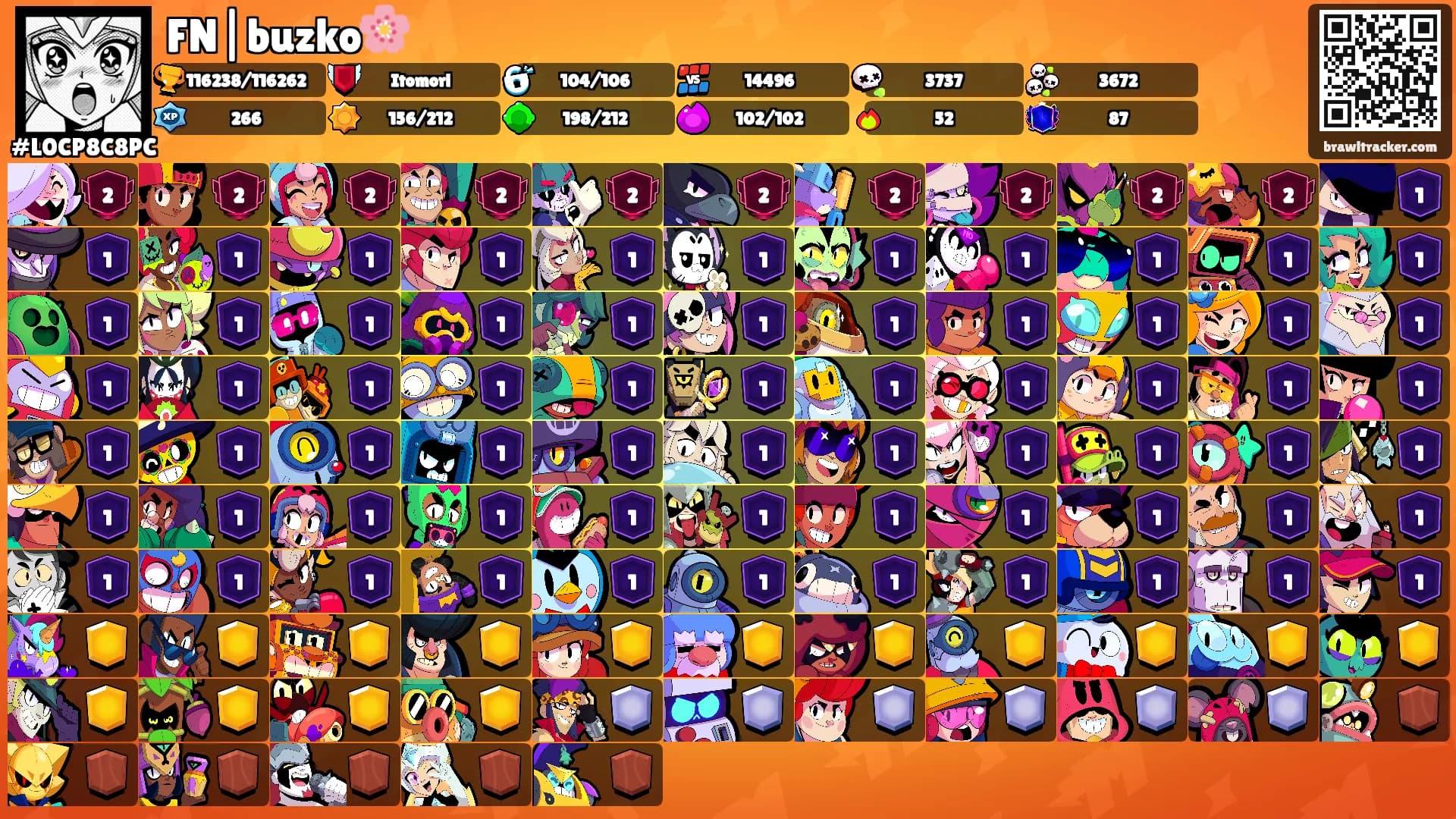 FN|buzko🌸's Ranks